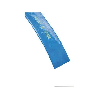Flach aufrollbarer Schlauch 1 Zoll Farbe blau Länge 50 Meter