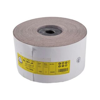 Schleifband Schleifpapier Sandpapier Schmirgelpapier mit Leinen Rolle P120 50 m