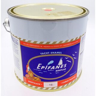 Epifanes Bootslack rot Nr.16 / 2 ltr.