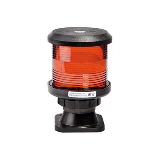 DHR35 Positionslaterne rundscheinend  Fubefestigung gelb