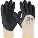 PRO FIT Arbeitshandschuhe Winterhandschuhe Latex schwarz...