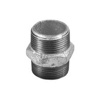 Doppelnippel, Nippel, Verschraubung verzinkt 1.1/4 Zoll