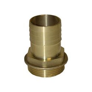 Messing Schlauchanschuss 1.1/4  Auengewinde sechskant